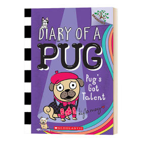 狗狗日记4 英文原版 Diary of a Pug 4 Pugs Got Talent 哈马狗4 学乐大树系列 儿童初级章节书桥梁书进口英语书籍