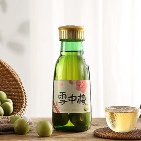 韩国雪中梅酒青梅味利口酒375ml/010767 低度洋酒口感柔和细腻