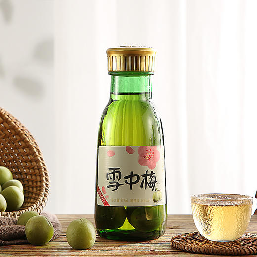 韩国雪中梅酒青梅味利口酒375ml/010767 低度洋酒口感柔和细腻 商品图0