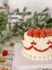 幸福的草莓蛋糕，草莓夹心草莓装饰，满满的甜蜜，祝福你这个冬天，莓烦恼 商品缩略图0