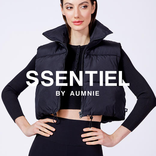 【新品】短款拉链棉服背心 CROPPED PUFFER VEST 商品图2