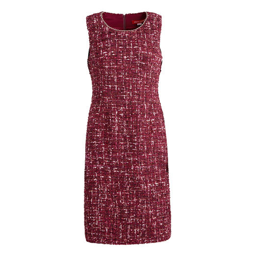 皮尔卡丹女装连衣裙法式圆领无袖小香风通勤裙子P1401D1986D0
 商品图4