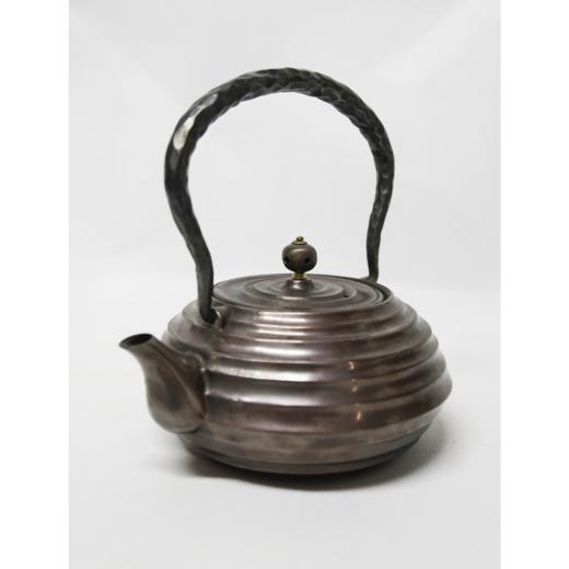 铸味 |  0.8L螺纹壶铸铁茶壶生铁壶泡茶壶煮水壶手工铸造电磁炉适用 商品图4