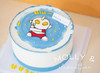 奥特曼手绘蛋糕（提前一天预定/配送当日无法退订退款） 商品缩略图0