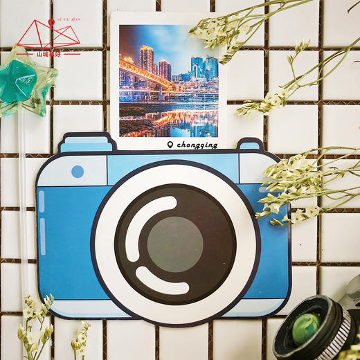 山城礼好相机抽拉明信片/明信片/重庆原创伴手礼/旅游纪念品 商品图2