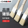 中盛画材713猪鬃短柄油画板刷 猪鬃笔刷绘画美术排刷丙烯墙绘刷 商品缩略图0
