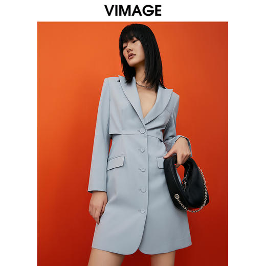 VIMAGE/纬漫纪V1707302连衣裙 商品图3