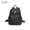 莱夫秋冬季新款女士双肩背包防泼水尼龙帆布旅行女包大容量IPDA包学生书包 经典黑色（中号） 商品缩略图6