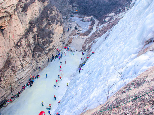 【桃源仙谷1日】打卡帝都版“冰雪奇缘”冬天冰雪奇观-桃源湖气泡冰 商品图9