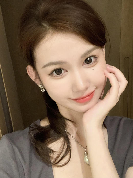 Ocean girl 旗下 ·日抛 芋圆冻黑 O-8｜14.2mm实际效果放大直径 商品图4