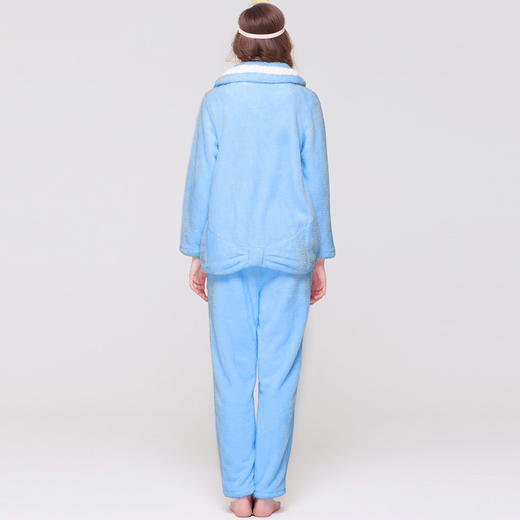 【会员价】爱帝女式金丝法兰绒加厚家居服套 商品图5