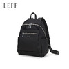 莱夫秋冬季新款女士双肩背包防泼水尼龙帆布旅行女包大容量IPDA包学生书包 经典黑色（中号） 商品缩略图0