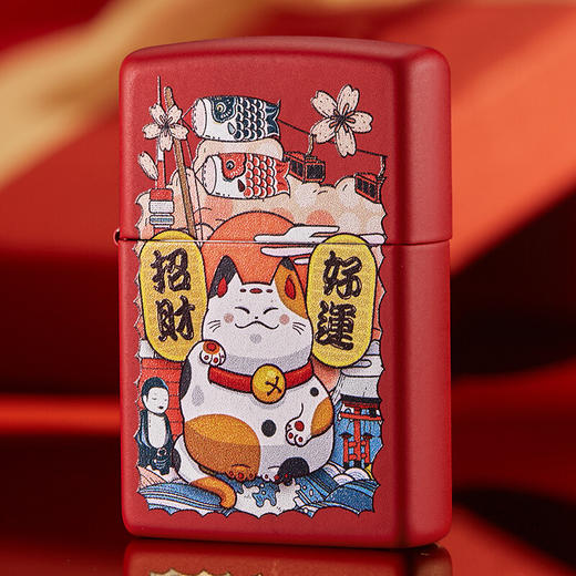 X|ZIPPO 招财猫打火机（普通快递） 商品图1