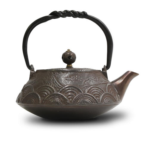 铸味 |  0.4L水鹤壶铸铁茶壶生铁壶泡茶壶煮水壶手工铸造电磁炉适用 商品图1