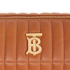 【包税】BURBERRY/博柏利 21秋冬新款Lola系列 女士枫棕色绗缝羊皮革TB专属标识polochon圆柱形斜挎单肩包80492201 商品缩略图4