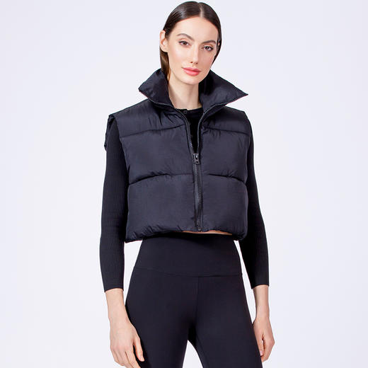 【新品】短款拉链棉服背心 CROPPED PUFFER VEST 商品图5