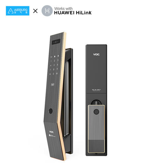 VOC全自动人脸智能门锁T11 Face（支持HUAWEI HiLink） 商品图2