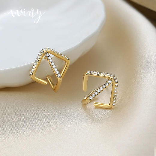 Winy故梦耳钉送女友闺蜜节日生日礼物 商品图1