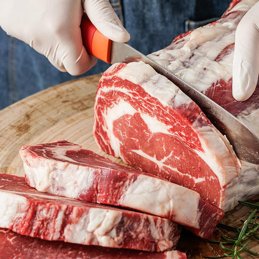 诺赛斯 安格斯原切静腌牛排组合 甄选优质草饲好牛 纯手工静腌 原料原切  烹饪简单 720g/1000g 商品图0