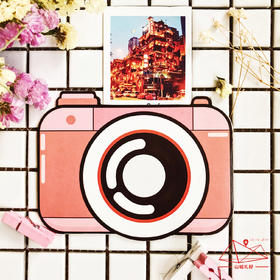 山城礼好相机抽拉明信片/明信片/重庆原创伴手礼/旅游纪念品