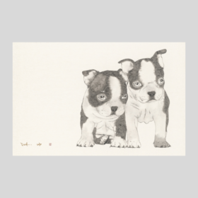 李军 | 《兄弟 2019 No.2》—4 纸本水墨 50cm×76cm