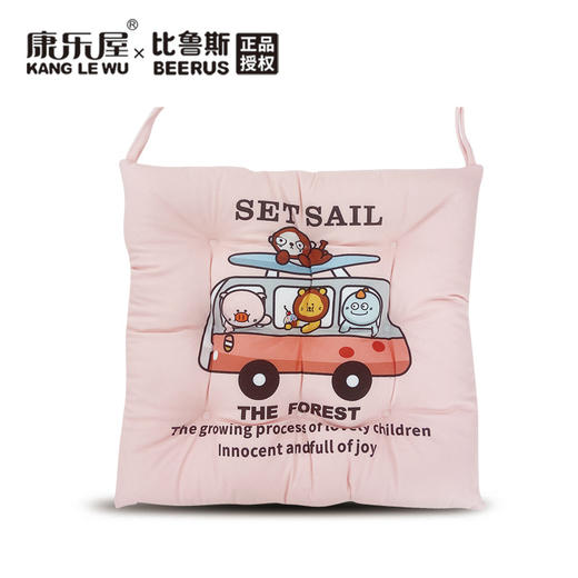 康乐屋比鲁斯九孔坐垫40*40椅垫屁垫加厚舒适柔软靠垫卡通动漫可爱卡通 学生坐垫 商品图3