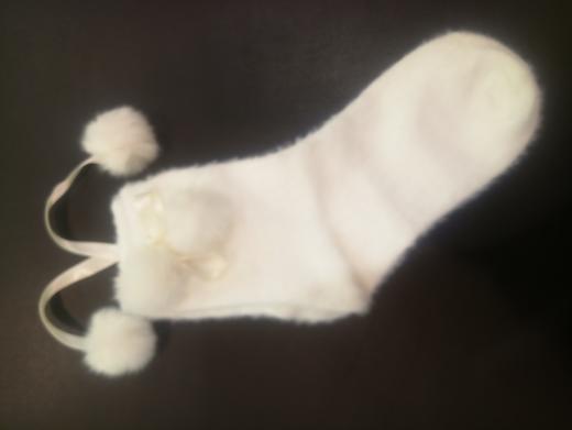 lfgj.jeans,时尚DW球球懒兔女袜 商品图1