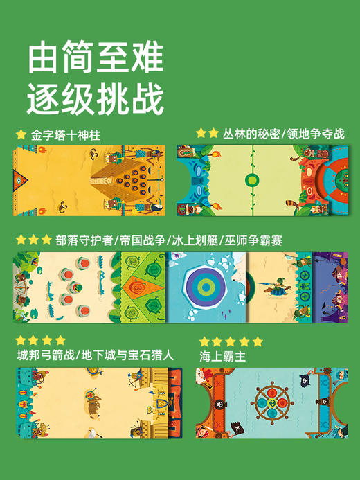 mideer弥鹿弹弹棋双人对战亲子互动儿童桌面游戏十合一桌游玩具3+ 商品图2