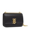 【包税】BURBERRY/博柏利 21秋冬新款TB系列 女士小号黑色小牛皮金色TB标志搭扣翻盖单肩斜挎链条包80490241 商品缩略图1