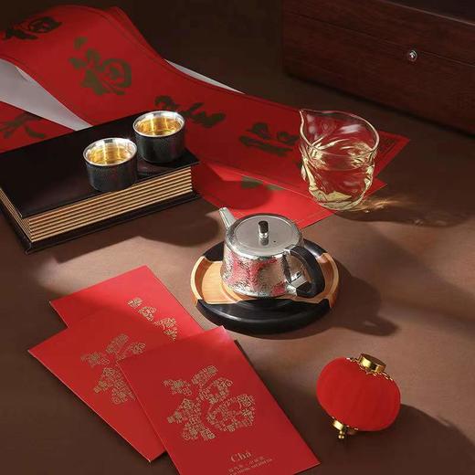 【新品】小罐茶·银檀送福银壶套组 商品图0