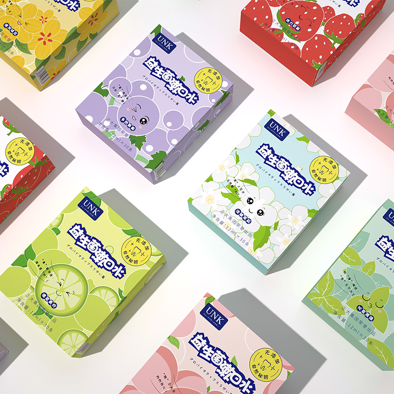 UNK益生菌漱口水 多口味可选 百分百【0酒精 0蔗糖 0色素 0氟化物 0防腐剂】TS