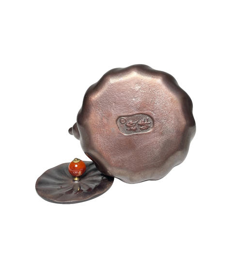 铸味 |  0.5L松风壶铸铁茶壶生铁壶泡茶壶煮水壶手工铸造电磁炉适用 商品图3