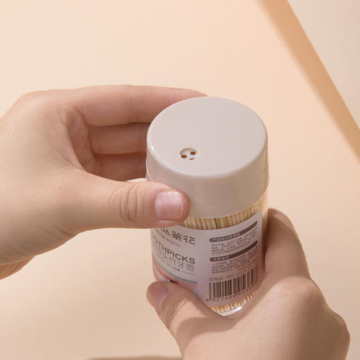 茶花 细韧双头竹牙签 商品图3