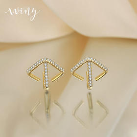 Winy故梦耳钉送女友闺蜜节日生日礼物