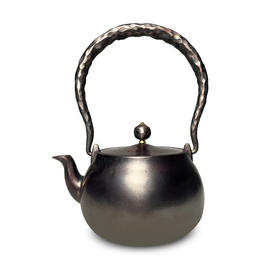 铸味 |  0.6L佛手壶铸铁茶壶生铁壶泡茶壶煮水壶手工铸造电磁炉适用