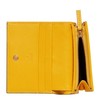 【包税】GUCCI/古驰 2021秋冬新款 女士黄色GG皮革饰钉细节金色调配件卡包零钱包676150UF4AG7223 商品缩略图1