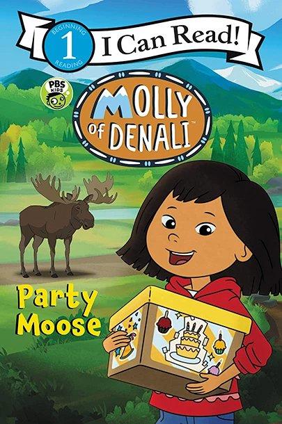 【4-8岁 I Can Read精选】Molly of Denali 4册 PBS KIDS动画 朵拉姐妹篇 分级读物 商品图4