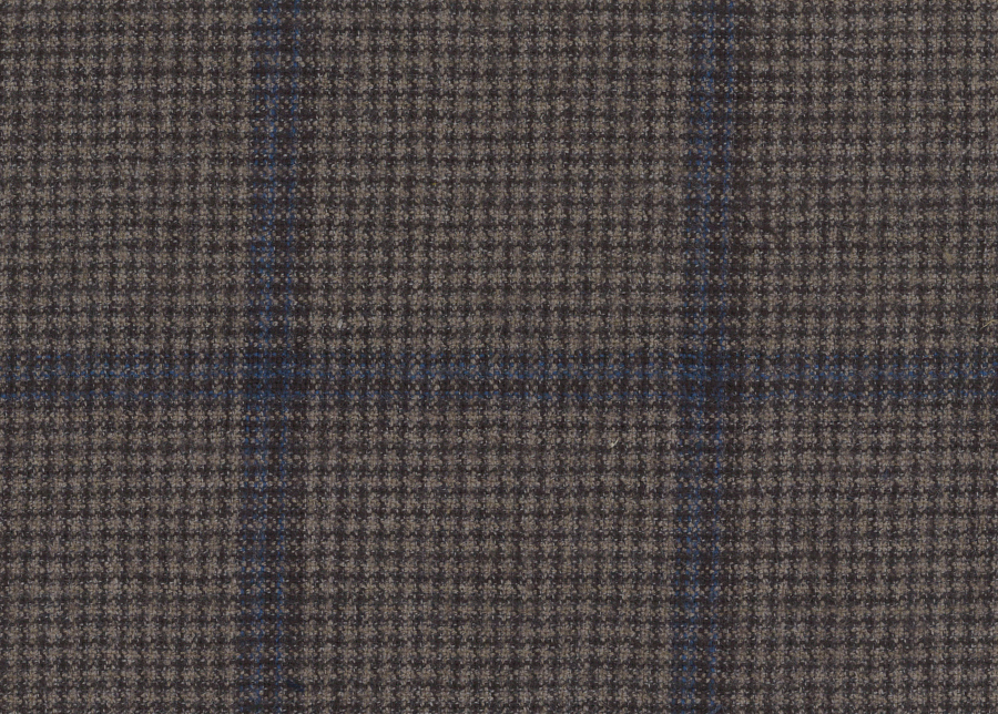 WT81236-901 纯毛花呢 【混色 格子 斜纹 100%WOOL】英国面料-WT201