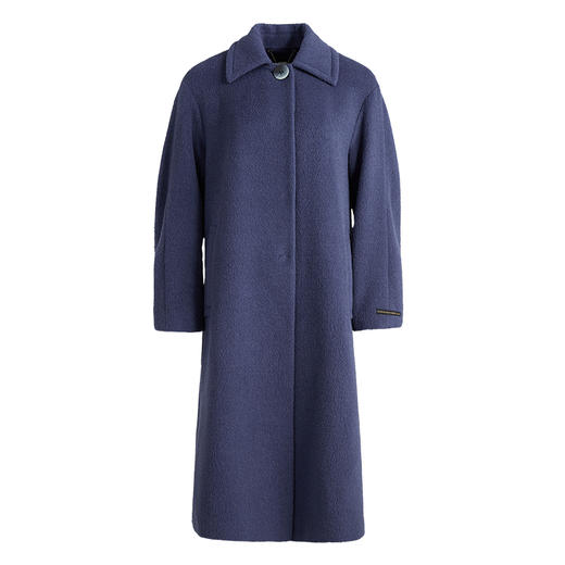 皮尔卡丹女装大衣长款翻领秋冬保暖通勤羊毛呢外套P1481C1977L2
 商品图4