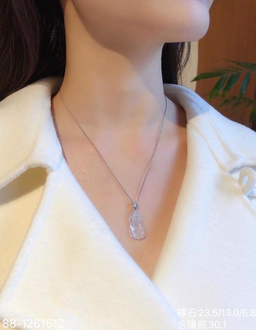 88-1261512，玻璃牛气冲天吊坠，具体价格微信咨询 商品图4