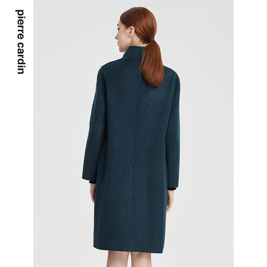 皮尔卡丹女装秋季新款淑女端庄气质毛呢大衣P1486C1932G2
 商品图2