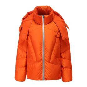 复古连帽廓形羽绒外套