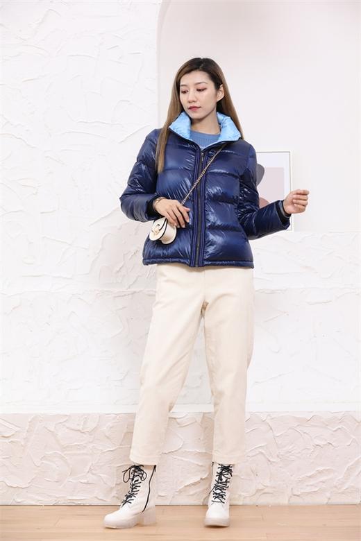 宗洋&卓蔻兰女士短款休闲时尚款羽绒服ZDJ3DY7448-43 商品图1