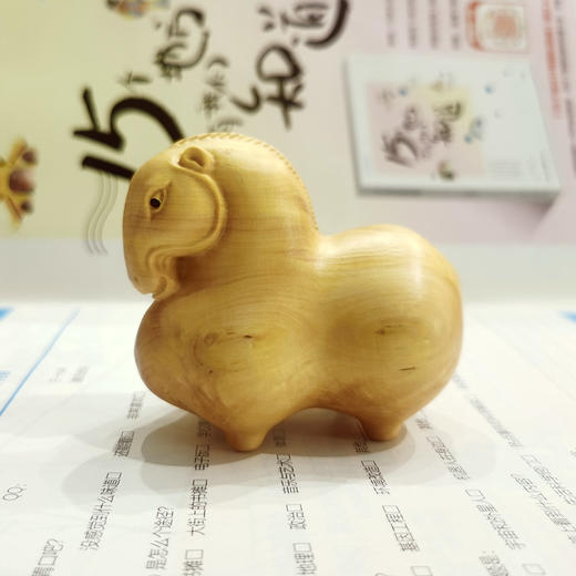 唐马°黄杨木小摆件 商品图0