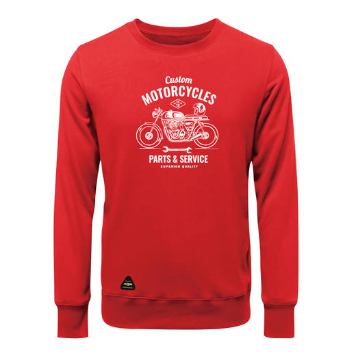 2022情侣卫衣拉链带帽外套机车印花图案设计户外休闲款 NMT-1791 商品图2