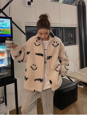 AG233羊羔毛大衣，麂皮绒外套