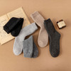 【服饰鞋包】-羊毛袜子冬男袜女袜中筒加厚纯色长袜男士 商品缩略图3