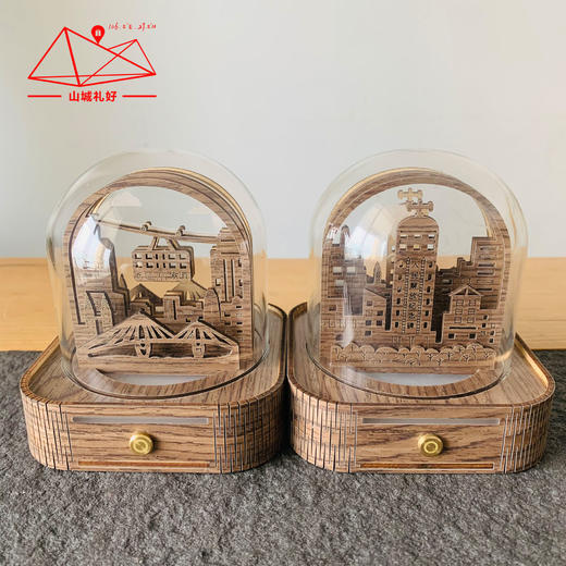 山城城市之光立体小夜灯/文创/重庆原创伴手礼/旅游纪念品 商品图3