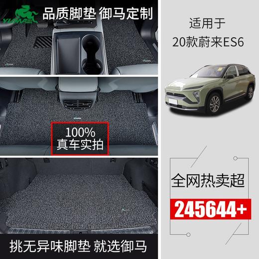 御马汽车丝圈脚垫适用 蔚来es6脚垫 蔚来es8脚垫 ec6脚垫 et7专车定制 商品图0