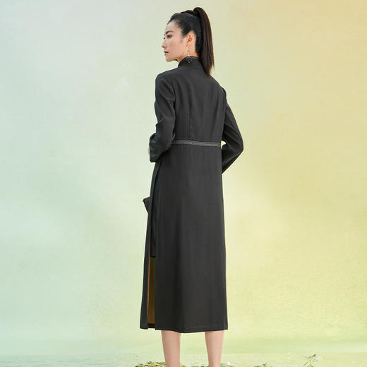 TANGY Collection/天意精品2022年春夏新品长款收腰莨绸外套 商品图2